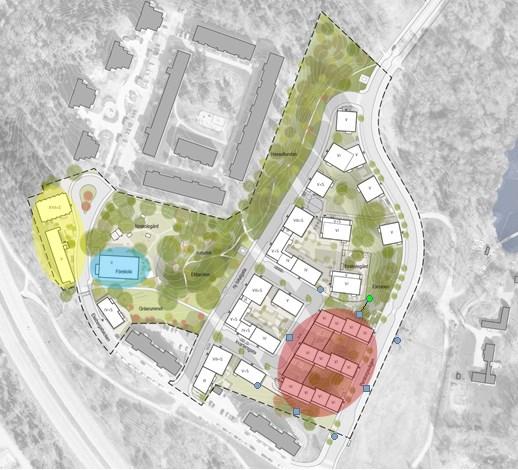 Sida 5 (12) Staden bygger en ny lokalgata och en ny park samt smalnar av Perstorpsvägen och anlägger ny gång- och cykelbana.