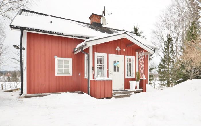 Huset har 4 rok och passar utmärkt för