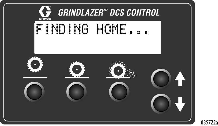 Drift DCS-anvisningar DCS-manöverdonet går till hemläget varje gång DCS-styrningen slås på. Kontrollera att aktuell modell är vald, liksom önskat språk och enheter.