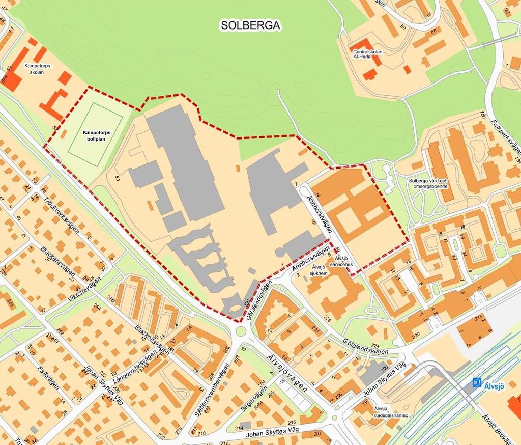 Sida 3 (7) Detaljplanen för Kabelverket 7 och 8 innehåller ca 580 lägenheter samt områdets huvudgata, lokaler för verksamheter, en större park och två förskolor.