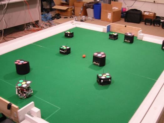 robot soccer players