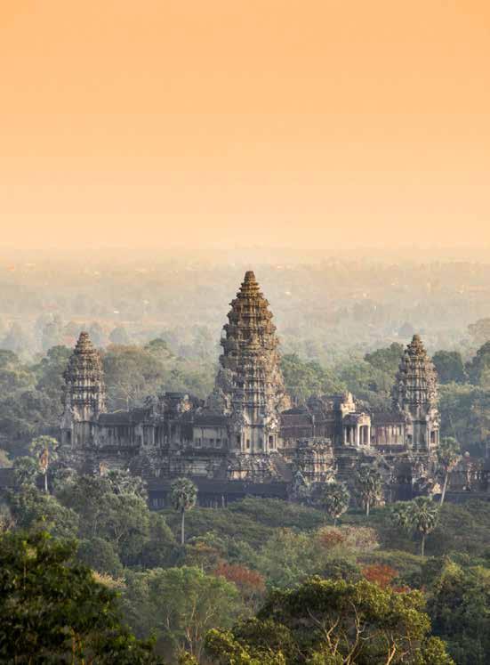 12 kambodja angkor och siam reap Angkors tempel låg