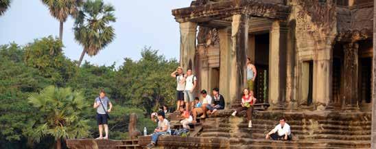 Ladda ner fler resguider på www.aftonbladet.se/resguider 13 n Staden Siam Reap, i nordvästra Kambodja, är porten till det berömda tempelområdet Angkor.