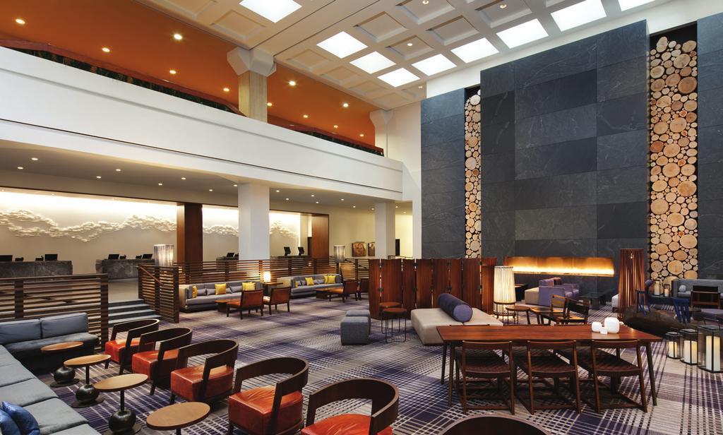 ACCOMMODATIONS 644 guestrooms, including 309 kings, 269 queen / queens, 42 suites / parlors, 18 deluxe kings.