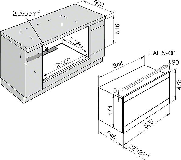 H 6890 BP 90 cm Mieles tusenkonstnär för