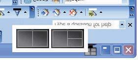 3. Bildoptimering Vänsterklicksmenyn Vänsterklicka på ikonen Desktop partition (Skrivbordsuppdelning) för att snabbt skicka det aktiva fönstret till valfri del utan att behöva dra och släppa.