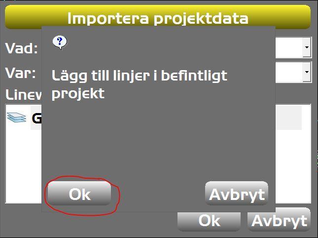 Välj Var: Om du ska importera från USB väljer du D: alt. Usb harddrive om det är ett nyare system.