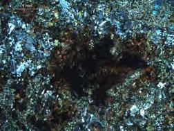 of the samples. Garnet Garnet Image P8: Garnets in the kyanite rock.