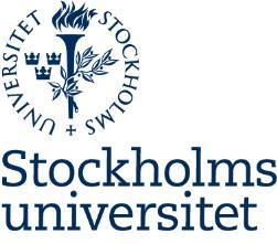 Anslaget vid Stockholms universitet Dnr SU FV-4.2.3-3138-13 Dok.
