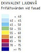 3 Korrektion för spårunderhåll att i värsta fall kan den maximala ljudtrycksnivån öka med 6 dba.