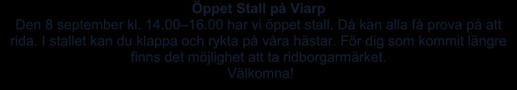 Handskar är också bra att ha på när man rider. Ha bekväma byxor, ingen tröja med huva. Denna utrustning är viktig för säkerheten! Hur hittar jag rätt på ridskolan?
