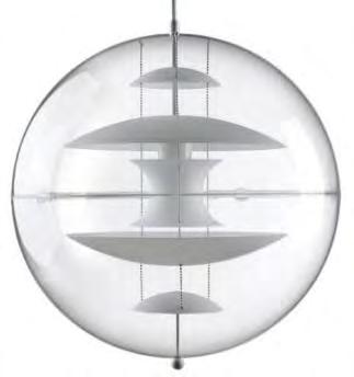 VP GLOBE GLASS PENDANTS Ø40 cm / Ø50 cm Pendant made of transparent acrylic.