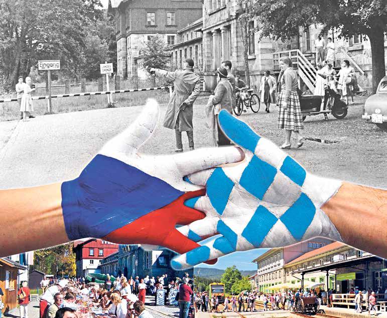 Donau-Moldau-Zeitung Juni/červen 2019 l l l l l l l 8. Jahrgang/8. ročník 2019 Dunaj-Vltava-Magazín l l l l l l l Aus dem Inhalt Výběr z obsahu Servus! Ahoj!