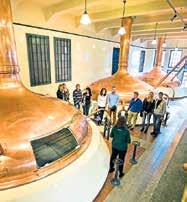 l l l l l l l Dunaj-Vltava-Magazín 9 Bier verbindet Besichtigung der Pilsner Urquell Brauerei Hier hat der niederbayerische Braumeister Josef Groll vor mehr als 175 Jahren den ersten Sud untergäriges