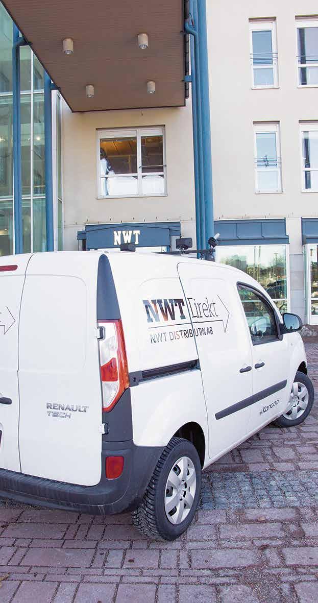 Miljöbelastning Den största miljöbelastningen från koncernen består av transporter i distributionen vilket har skett med hjälp av tredje part under 2018.