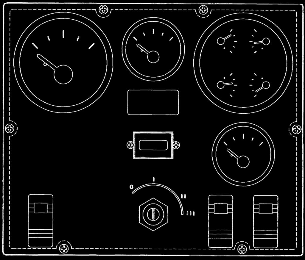 Kontrollpanel 8 4 9 10 11 12 1 2 3 5 6 13 7 14 DIAGNOSTISKT/AUTOMATISKT (STANDARD) DRIFTSTOPP 1. Kompressorfel Servicebehov. Se Wedge diagnostikpanelför mer information. 2. Motorfel Servicebehov.