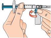 11 eller 0,75 ml för injektioner på behandlingsdag 13, 15, 17. Kassera injektionsflaskan med eventuell kvarvarande lösning. Från dag 19 injicerar du den fulla dosen 1,0 ml.