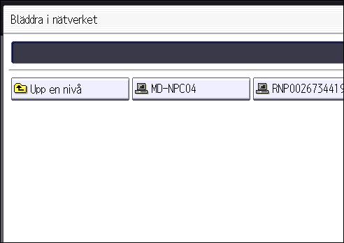6. Skanner Om nätverket inte tillåter att IP-adresser erhålls automatiskt inkluderar du måldatorns IP-adress i sökvägen. Exempel: om måldatorns IP-adress är "192.168.0.