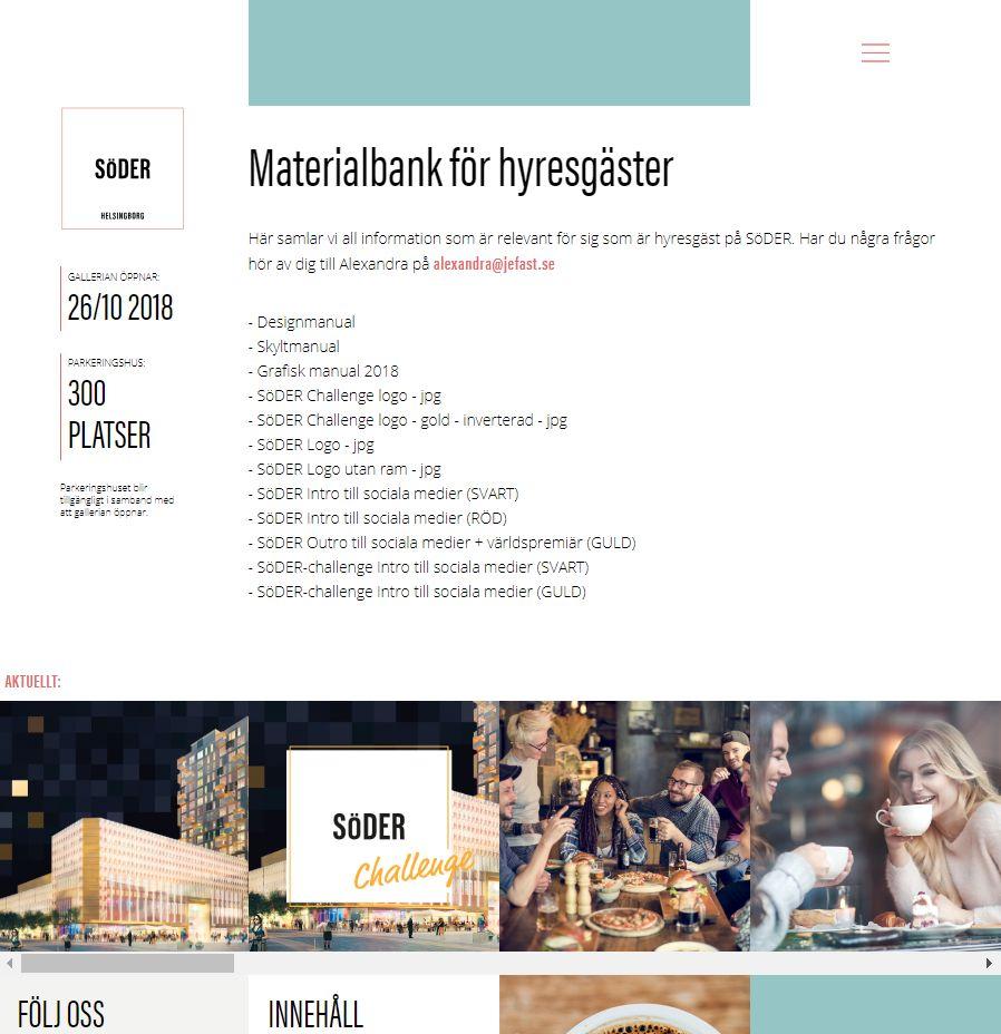 9. HEMSIDA INLOGG MANUALER DESIGN SKYLT GRAFISK LOGOTYPER (social media) SöDER