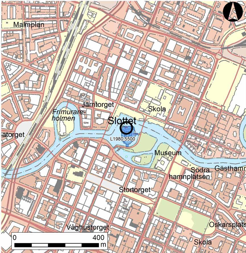 Inför reparation av Norra strandmuren vid Örebro slott Figur 2.