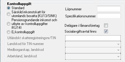 Aveny Hogia PA Nyhetsbrev 9/2013 Sid: 12 4 Nya programversioner 4.1 Hogia Kyrklön version 14.1 Programmet innehåller 2014-års skattetabeller. 4.2 Hogia Kyrklön version 14.0 4.2.1 Kontrolluppgifter för inkomstår 2013 Ny kryssruta, ruta 93 Socialavgiftsavtal finns.