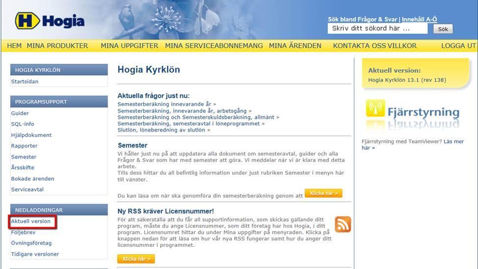 Aveny Hogia PA Nyhetsbrev 6/2013 Sid: 2 1 Allmän information Välkommen till Eniac Datas och Hogias nyhetsbrev, speciellt utformat för Svenska Kyrkans verksamhet.