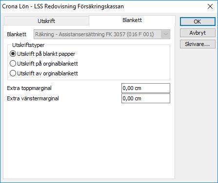 Redovisning Räkningen ska skickas in till Försäkringskassans inläsningscentral, 839 88 Östersund.