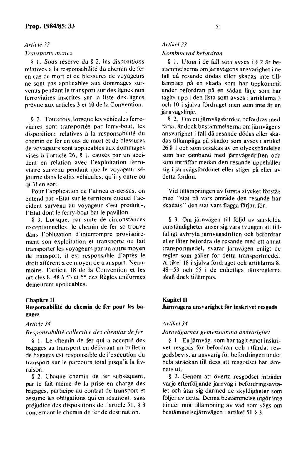 Article 33 Transport.i mixtes I. Sous rcscrvc du ~ 2.