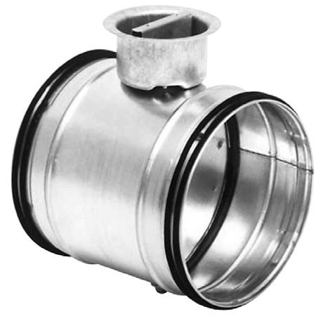 Produktdatablad Produktdatablad Tuotetiedot Product Data Sheet 114952-2 17-3 Lukkespjeld Spjäll Sulkupelti Closing air damper Lukkespjeld for runde kanaler. Astängningsspjäll för runda kanaler.
