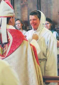 d Foto: Lunds stift Siv Larsson, diakon i Osby pastorat Siv har arbetat som diakon i två år efter ett tidigare yrkesliv som sjuksköterska, mestadels inom palliativ vård.