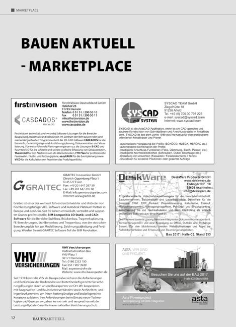 MARKETPLACE PRINT MARKTEINTRAG Logo, Adresse + Text ca. 400 Zeichen inkl.