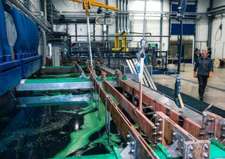 önskar en slät ytstruktur som underlättar rengöring Om det finns risk för rouging En elektropolerad yta kan höja värdet på din produkt