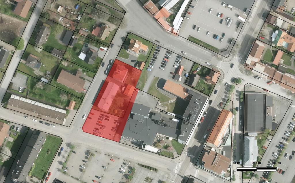 Plan- och genomförandebeskrivning Granskningshandling Detaljplan för del av Sotaren 9 och 10 KS/2016:363 214 Osby tätort Osby kommun Skåne län Ungefärlig avgränsning av planområdet, del