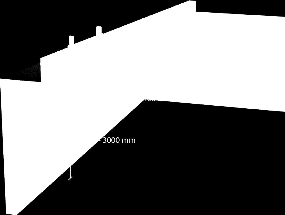 nr: 60927 Antal steg: 10 Stegbredd: 90 mm Höjd, golv till infästning: 2,52-3,00 m Min.