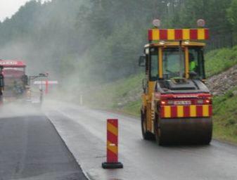 Fordonsmarkering Battenburgmönster får användas som förstärkt fordonsmarkering på väghållningsfordon.