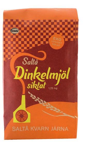 Byt ut vetemjölet mot dinkel Kulturspannmål som smakar mer! GOTT TILL BRÖD, BULLAR PANNKAKOR PIZZA.