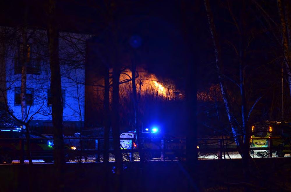 Olycks och händelse-rapport villabrand Odengatan 12 Händelse: Byggde brand, nivå 10 brand. Adress:, Nybro kommun. Datum: 2016-01-05 Larm tid kl. 23.