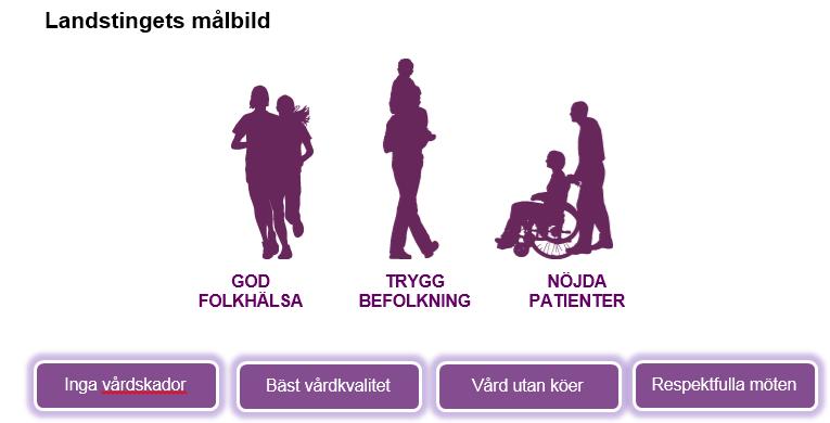 Landstingets verksamhet och insatser ska genomsyras av att de är fria från all diskriminering, (kön, könsöverskridande identitet eller uttryck, etnisk tillhörighet, religion eller annan