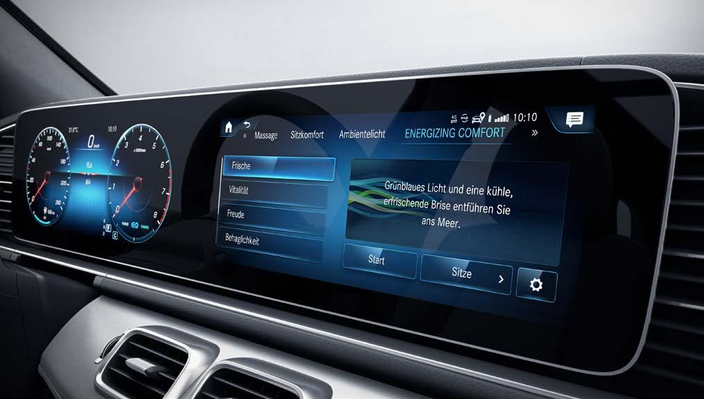 En programvara kopplar samman uppgifterna i en fitness tracker med olika komfortsystem i bilen.