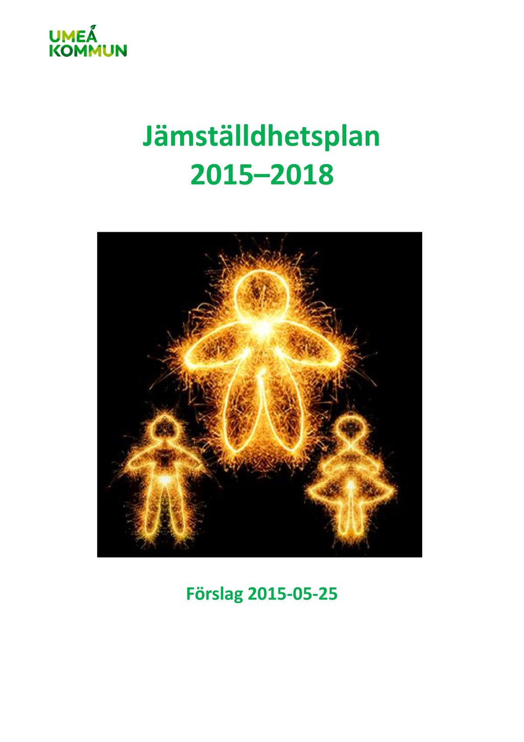 Jämställdhetsplan 201 5