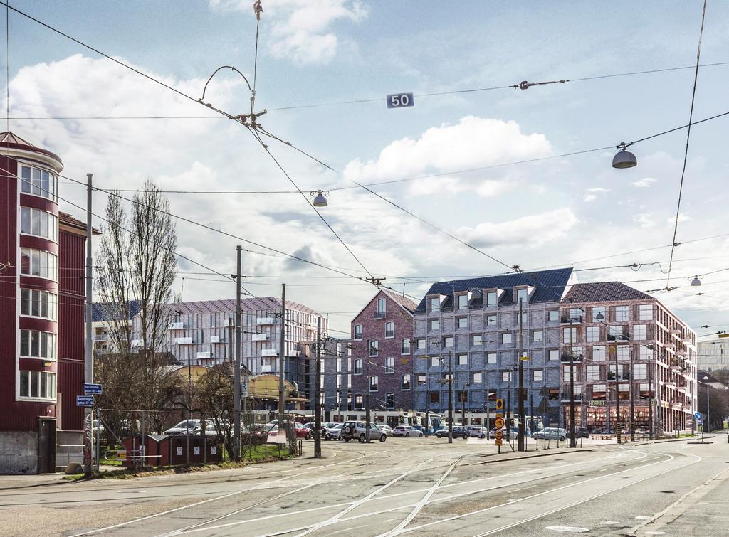 Markanvisning Fixfabriken kvarter 5 Fastighetskontoret Illustration: Okidoki Arkitekter Inbjudan Markanvisningstävling Kvarter