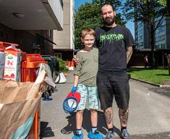 Rätt sopor i rätt kärl l SLARV MED sopsortering är ett återkommande bekymmer i flera av våra områden och leder till merarbete, ökade kostnader och en onödigt stor miljöpåverkan.