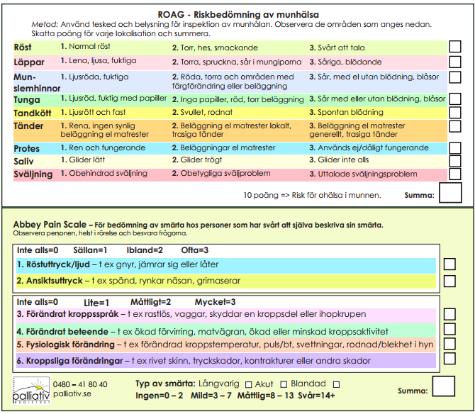 84 www.palliativregistret.se Trycksaker Registret har under åren tagit fram material som går att antingen skriva ut via vår hemsida eller beställa laminerat och i bättre format.