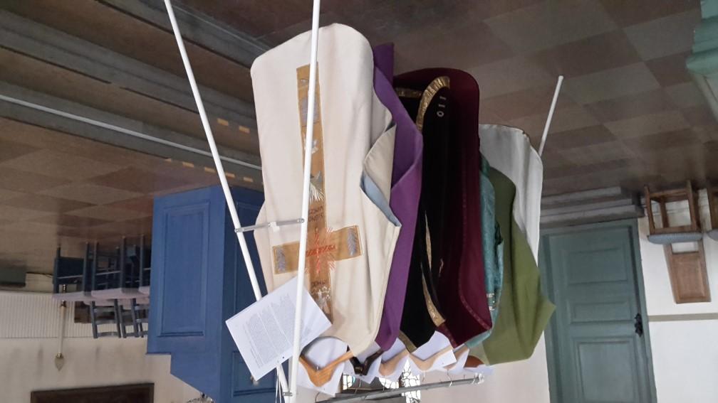 Text och bild: Christina Wendel Åby församling arrangerade för första gången Sommarkyrka under en vecka i juli. Kyrkan var öppen dagligen kl. 10.00 