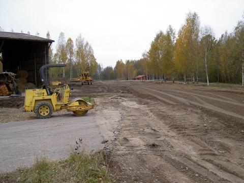 gjordes också på den befintliga körplanen