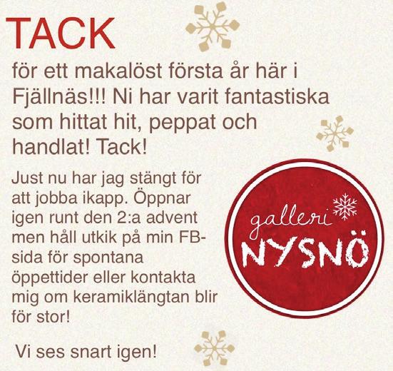 00 Andakt Svedjegården, Ytterhogdal Fsh = Församlingshem Se kalendern på vår hemsida: www.svenskakyrkan.se /harjedalen/kalender Gittans idé & prod.