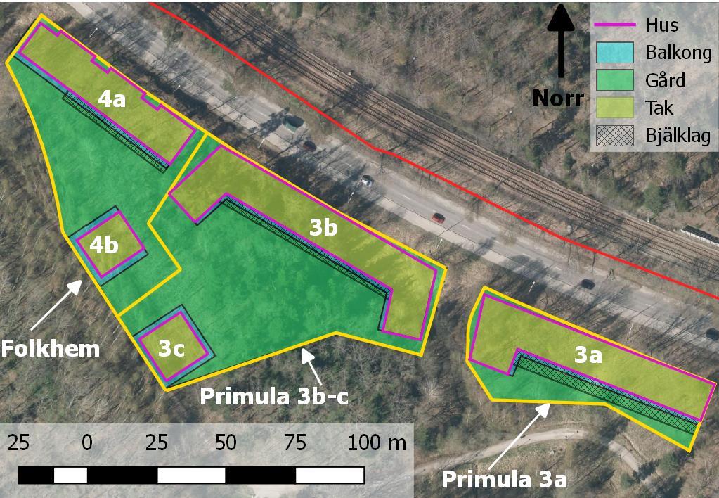 Primula planerar att bygga hus på två föreslagna fastigheter som utgör cirka 8 00 m tillsammans.