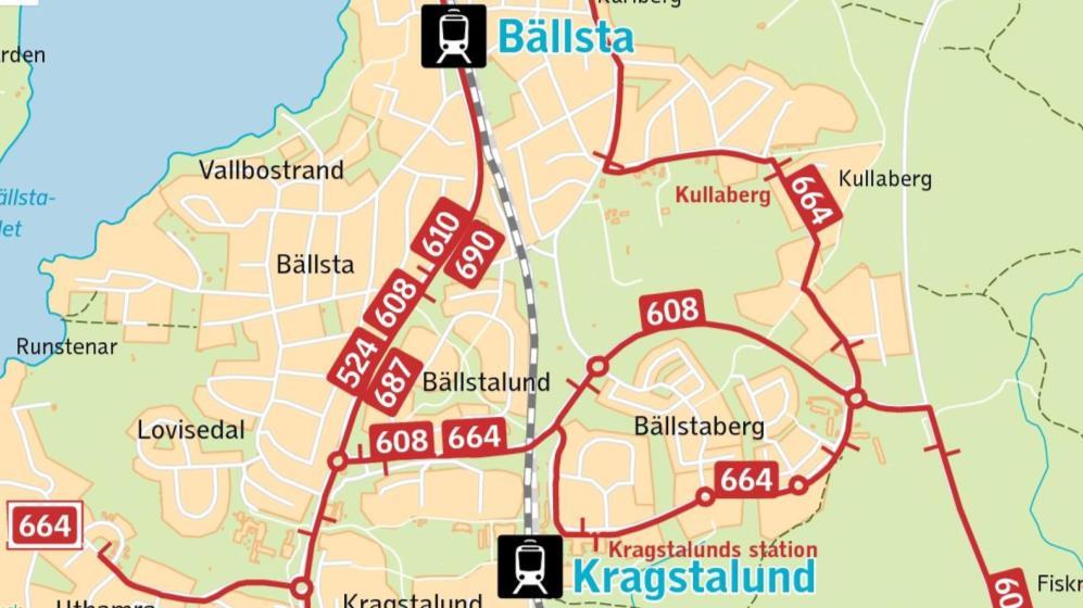 Fotgängare och cyklister måste färdas i blandtrafik eftersom det saknas en GC-väg på övriga delar av sträckan.