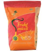 Saltå Müsli Goda müsliblandningar med spannmål från svenska ekologiska kretsloppsgårdar.