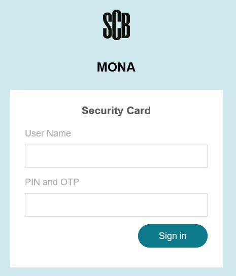 Inloggningen kräver också att du använder en av två autentiseringslösningar som genererar engångslösenord: smartphone eller säkerhetskort.